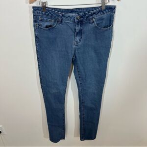 Prana Kayla Jeans Faded Blue mid rise W4117TL02 | Size 12 Tall